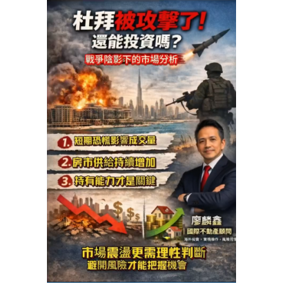 《杜拜被攻擊了！ 還能投資杜拜房地產嗎？》