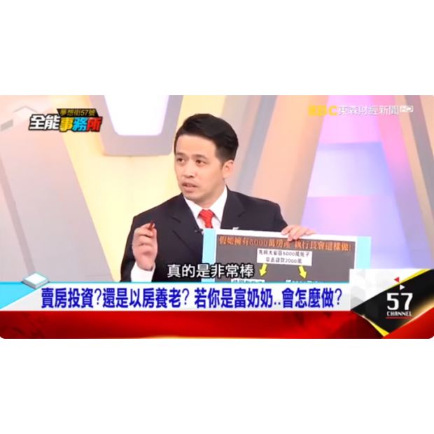 東森財經｜57全能事務所【專家購屋秘笈2『以房養老』–廖麟鑫】